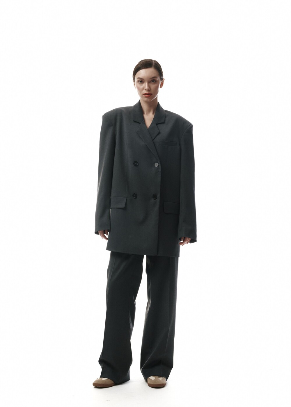 Wool jacket grey